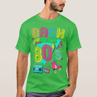 Terug naar 80s 1980s Retro Vintage Eighties Kostuu T-shirt