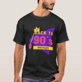 Terug naar 90's Nostalgische Party Hip Hip Rap R&B T-shirt (Voorkant)