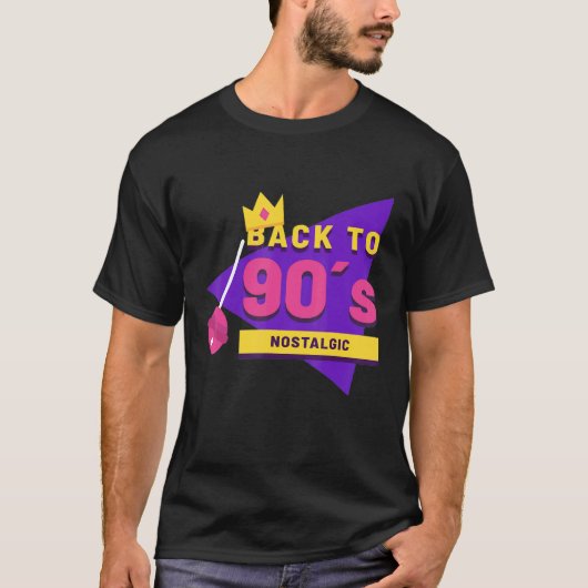 Terug naar 90's Nostalgische Party Hip Hip Rap R&B T-shirt (Voorkant)
