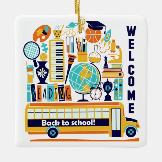 Terug naar aangepast ornament op school (Voorkant)
