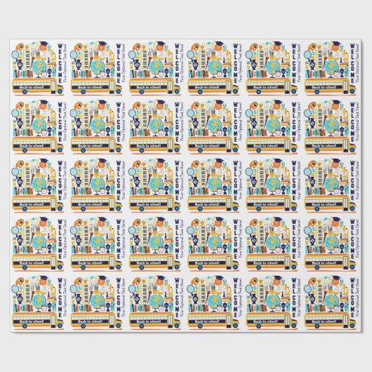 Terug naar aangepast papier op school (Vlak)