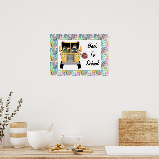 Terug naar Aangepast Poster voor schoolbus afdrukk (Keuken)