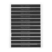 Terug naar adreslabels van afzender (Vel)