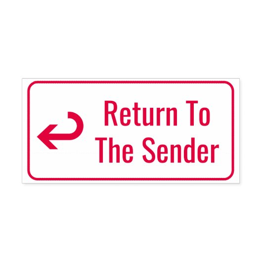 "Terug naar afzender" stempel (Design)