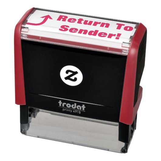 "Terug naar afzender!" Stempel (Product)