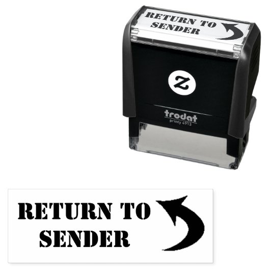 Terug naar afzender stempel 3 (In situ)