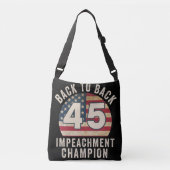 Terug naar Back Impeachment Champ American Vinta Crossbody Tas (Voorkant)