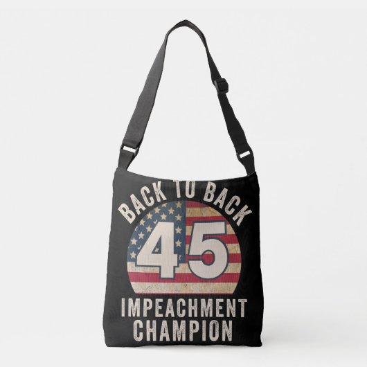 Terug naar Back Impeachment Champ American Vinta Crossbody Tas (Voorkant)