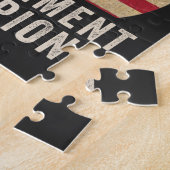 Terug naar Back Impeachment Champ American Vinta Legpuzzel (Zijkant)