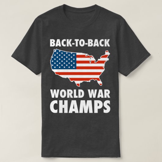 Terug naar Back WorldChamps Nederland T-shirt (Design voorkant)