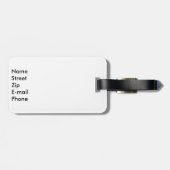 Terug naar bagagelabel op school (Achterkant horizontaal)