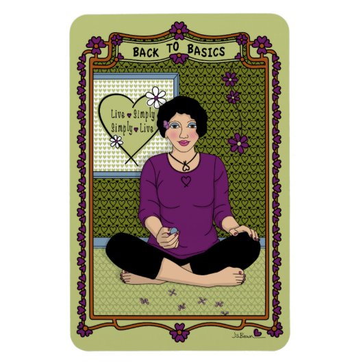 Terug naar Basics_A_4x6 koelkast Magnet Magneet (Verticaal)