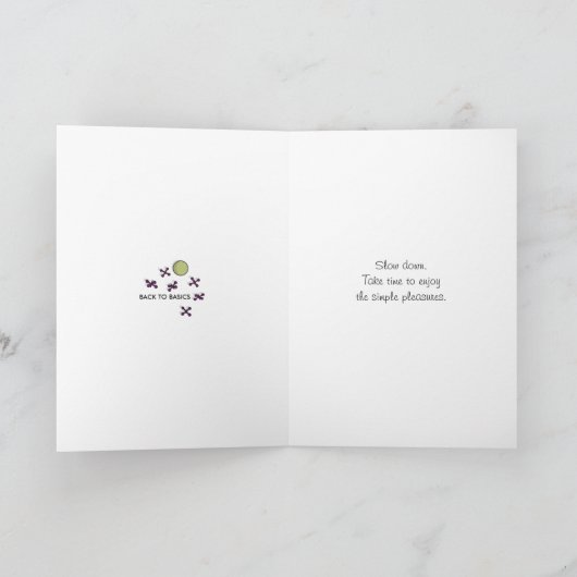 Terug naar Basics_A_Greeting Kaart (Binnen)