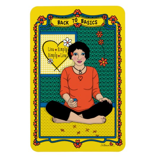 Terug naar Basics_B_4x6 koelkast Magnet Magneet (Verticaal)