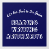 Terug naar Basisvenster Cling Raamsticker (Vel)