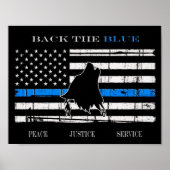 Terug naar Blauw Poster (Voorkant)