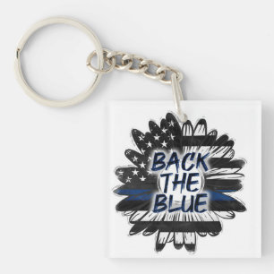 Terug naar Blauw Sleutelhanger