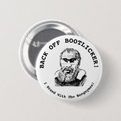Terug naar Bootlicker! Ik sta achter de Boogeyman! Ronde Button 5,7 Cm (Voorkant /achterkant)