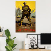 Terug naar boven. Overwinningsobligaties kopen Poster (Thuiskantoor)