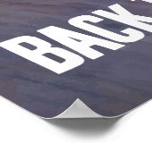 Terug naar boven poster (Hoek)