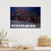 Terug naar boven poster (Keuken)