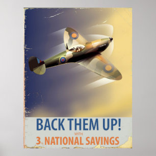 Terug naar boven. WW2-poster Poster