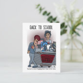 Terug naar Briefkaart op school (Staand voorkant)