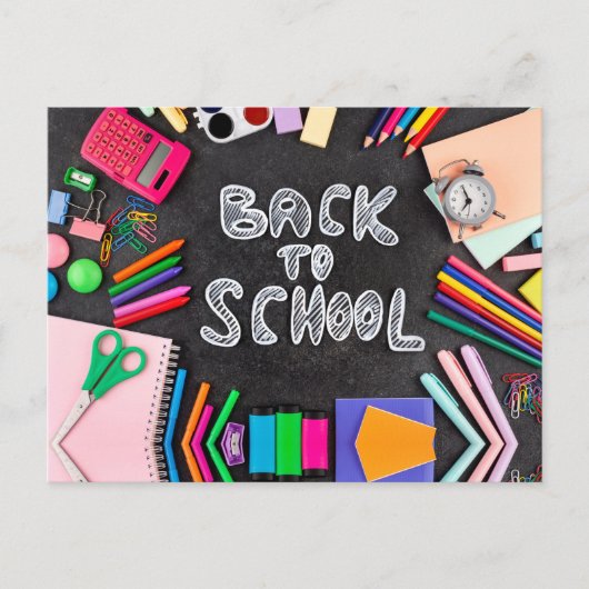 Terug naar Briefkaart op school (Voorkant)