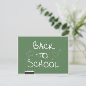 Terug naar Briefkaart schoolbord (Staand voorkant)