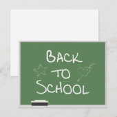 Terug naar Briefkaart schoolbord (Voorkant / Achterkant)