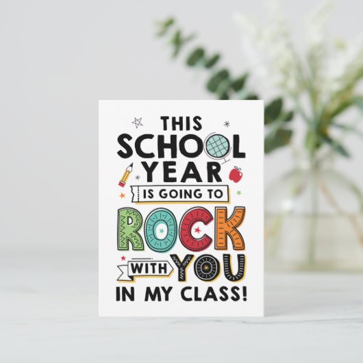 Terug naar Briefkaart voor schoolstudenten (Staand voorkant)