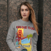 Terug naar Cali Dames Sweatshirt