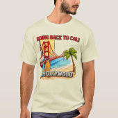 Terug naar Cali Heren T-shirt (Voorkant)