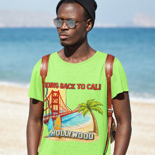 Terug naar Cali Heren T-shirt