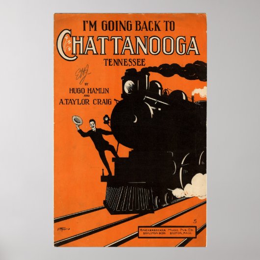 Terug naar Chattanooga Poster (Voorkant)