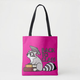 Terug naar Class 2025 Raccoon Design Tote Bag
