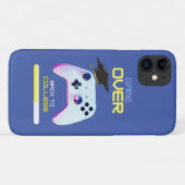 Terug naar College Yellow Blue Glow Glitter Case-Mate iPhone Case (Achterkant (horizontaal))