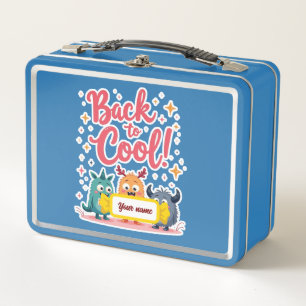 Terug naar Cool Bewerkbare Monster Naamlabel