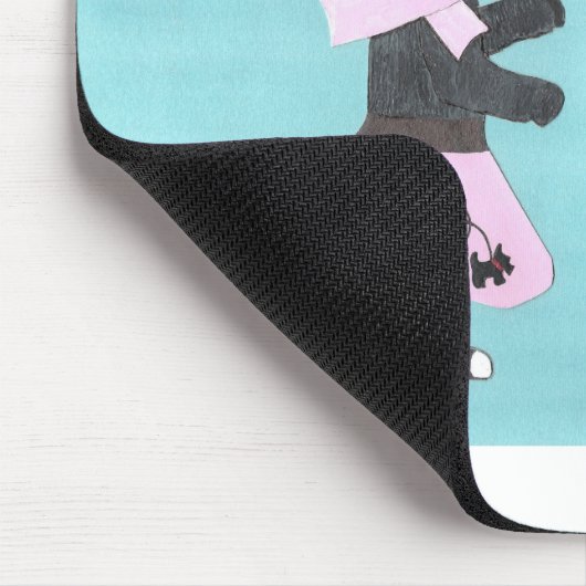 Terug naar de 50s muismat (Hoek)