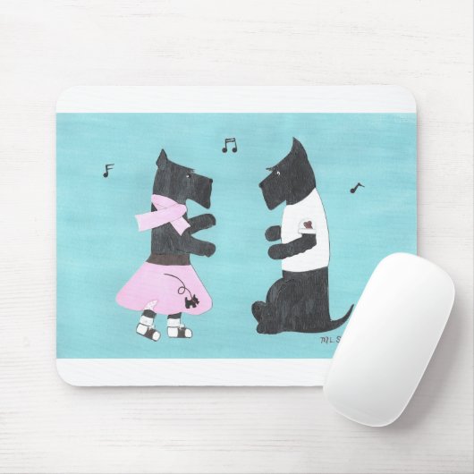 Terug naar de 50s muismat (Met muis)