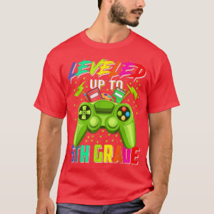 Terug naar de 5de klas van de school Gamer tot vij T-shirt