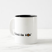 Terug naar de 60's Coffee Mok (Voorkant links)
