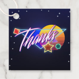 Terug naar de 80e Bedankt Favor Tags Bedankjes Labels