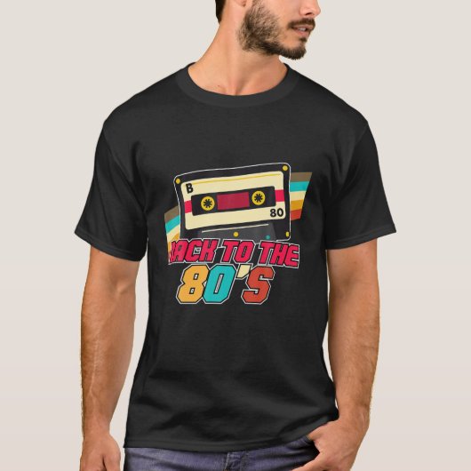 Terug naar de 80e van de 80e van de Costume Partij T-shirt (Voorkant)