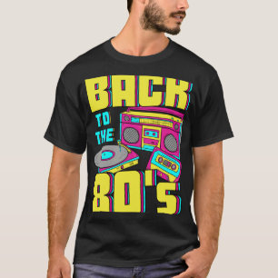 Terug naar de 80s Costume Theme Party 80s Outfit R T-shirt