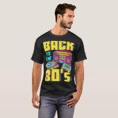 Terug naar de 80s Costume Theme Party 80s Outfit R T-shirt (Voorkant volledig)
