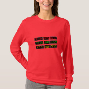 Terug naar de 80s door Tijdreismachine T-shirt