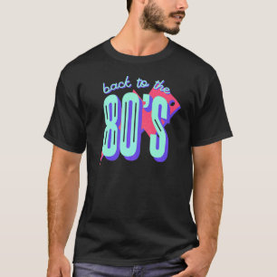 Terug naar de 80's hou ik van de 80's t-shirt