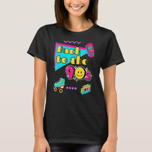 Terug naar de 90 Retro Music Mode Cool Decade C T-shirt