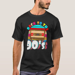 Terug naar de 90s Disco Radio en Techno Era Vin T-shirt
